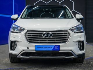 2016 Hyundai Santa Fe Grand III Рестайлинг, белый, 2290000 рублей, вид 4