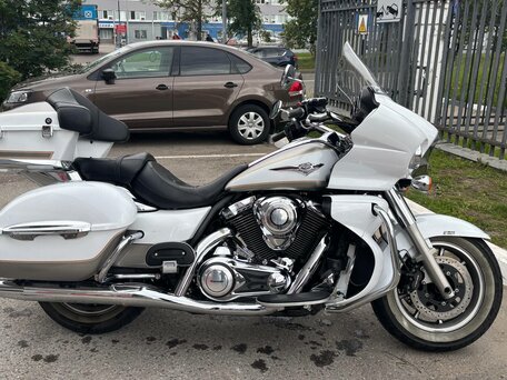 2013 Kawasaki VN1700 Vulcan, белый, 850000 рублей, вид 1