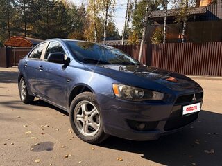 2008 Mitsubishi Lancer X, синий, 725000 рублей, вид 2