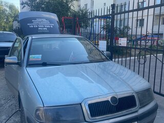 2002 Skoda Octavia I (A4) Рестайлинг, голубой, 190000 рублей, вид 3