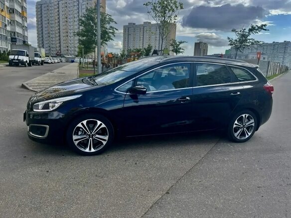 2017 Kia Ceed II Рестайлинг, чёрный, 1340000 рублей - вид 3