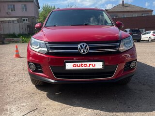 2011 Volkswagen Tiguan I Рестайлинг, красный, 1150000 рублей, вид 1