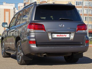 2013 Lexus LX 570 III Рестайлинг, серый, 5200000 рублей, вид 5