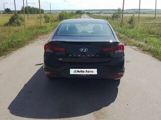 2019 Hyundai Elantra VI (AD), чёрный, 1300000 рублей, вид 3