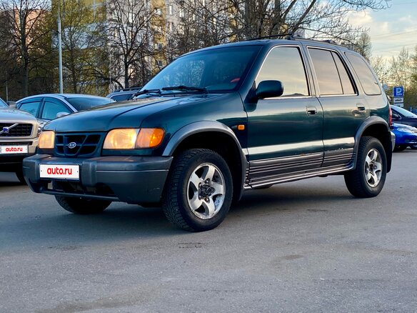 2001 Kia Sportage I, зелёный