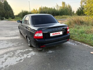 2009 Lada (ВАЗ) Priora I, чёрный, 125000 рублей, вид 4