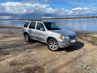 2004 Mazda Tribute I Рестайлинг, серебристый, 620000 рублей, вид 3