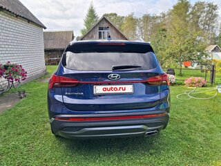 2021 Hyundai Santa Fe IV Рестайлинг, синий, 2700000 рублей, вид 2