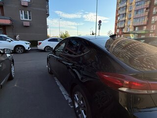 2018 Hyundai Elantra VI (AD), чёрный, 1295000 рублей, вид 5