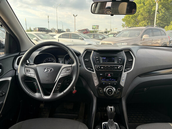 2017 Hyundai Santa Fe III Рестайлинг, серебристый - вид 10