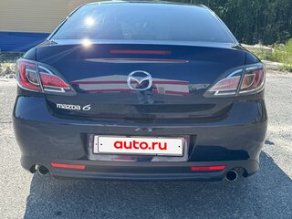 2011 Mazda 6 II (GH) Рестайлинг, синий, 930000 рублей, вид 4