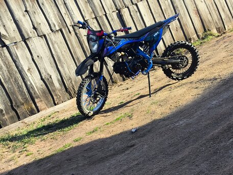 2024 Racer Pitbike 125/160, синий, 90000 рублей, вид 4