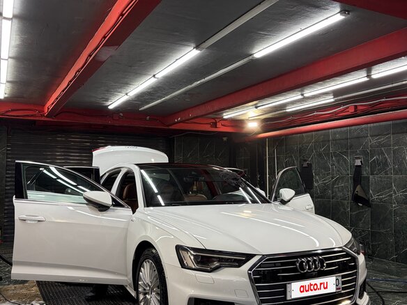 2020 Audi A6 45 TFSI V (C8), белый, 4000000 рублей - вид 5