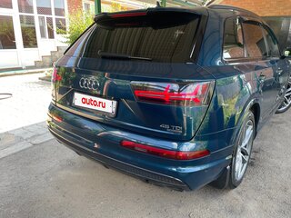 2018 Audi Q7 II (4M), синий, 3680000 рублей, вид 3