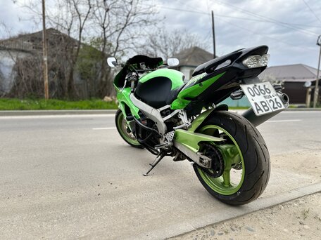 2000 Kawasaki ZX-9R Ninja, зелёный, 330000 рублей, вид 2