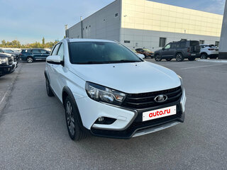 2018 Lada (ВАЗ) Vesta SW Cross I, белый, 895000 рублей, вид 4