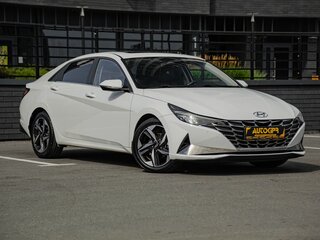2021 Hyundai Elantra VII (CN7), белый, 1965000 рублей, вид 1