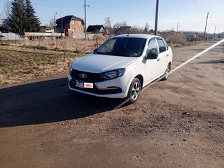 2021 Lada (ВАЗ) Granta I Рестайлинг, белый, 560000 рублей, вид 1