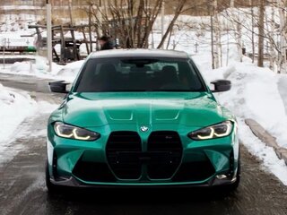 2020 BMW M3 Competition Package VI (G80), зелёный, 10500000 рублей, вид 1