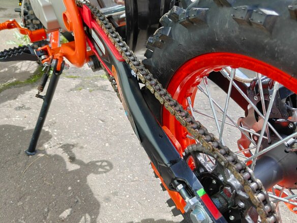 2025 Kayo Evolution YX140EM, синий, 86000 рублей - вид 11