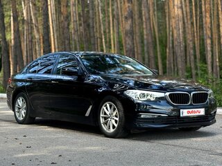 2018 BMW 5 серии 520d VII (G30/G31/G38), чёрный, 2350000 рублей, вид 4
