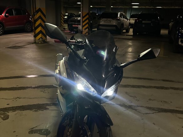 2019 Kawasaki Ninja 400, белый, 550000 рублей - вид 4