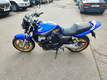 2004 Honda CB 400 Super Four, синий, 299000 рублей, вид 2