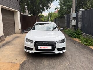 2016 Audi A7 I (4G) Рестайлинг, белый, 3400000 рублей, вид 3