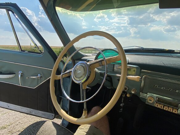 1967 ГАЗ 21 «Волга» 21Р, голубой, 370000 рублей - вид 9