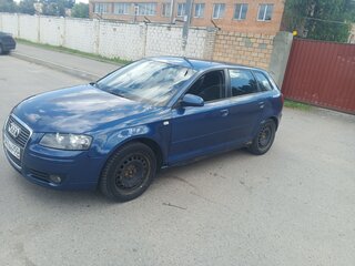 2005 Audi A3 II (8P) Рестайлинг 1, синий, 500000 рублей, вид 1