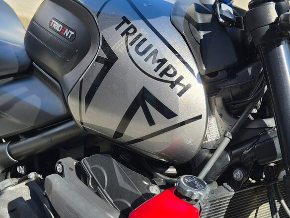 2021 Triumph Trident 660, серый, 820000 рублей - вид 16