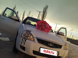 2010 Lada (ВАЗ) Priora I, белый, 300000 рублей, вид 2