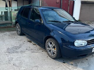 1999 Volkswagen Golf IV, синий, 300000 рублей, вид 3