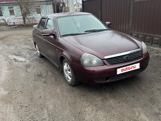 2008 Lada (ВАЗ) Priora I, пурпурный, 130000 рублей, вид 1