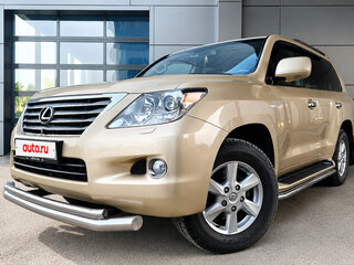 2011 Lexus LX 570 III, золотистый, 4700000 рублей, вид 1
