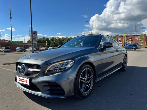 2018 Mercedes-Benz C-Класс 200 IV (W205) Рестайлинг, серый, 3000000 рублей