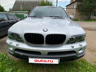 2001 BMW X5 4.4i I (E53), серый, 850000 рублей, вид 4