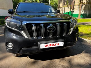 2014 Toyota Land Cruiser Prado 150 Series Рестайлинг 1, чёрный, 3450000 рублей, вид 2