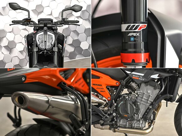2023 KTM 890 Duke GP, чёрный, 899000 рублей - вид 9