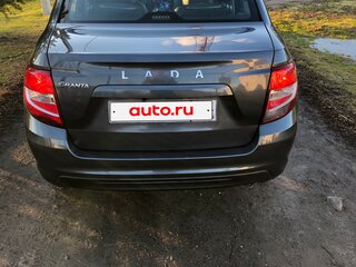 2018 Lada (ВАЗ) Granta I Рестайлинг, серый, 700000 рублей, вид 4