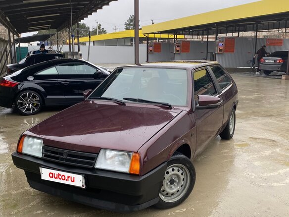 1986 Lada (ВАЗ) 2108 21086, пурпурный, 240000 рублей