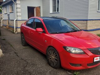 2006 Mazda 3 I (BK) Рестайлинг, красный, 310000 рублей, вид 1
