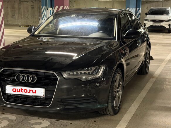 2014 Audi A6 IV (C7), чёрный, 2050000 рублей - вид 6