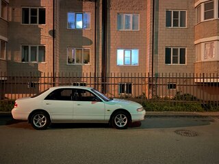 1993 Mazda 626 IV (GE), белый, 180000 рублей, вид 1