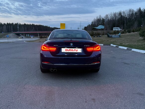 2020 BMW 4 серии 430i xDrive F32/F33/F36 Рестайлинг, синий, 2600000 рублей - вид 5