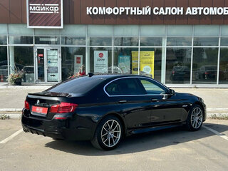 2016 BMW 5 серии 520i VI (F10/F11/F07) Рестайлинг, чёрный, 1895000 рублей, вид 4