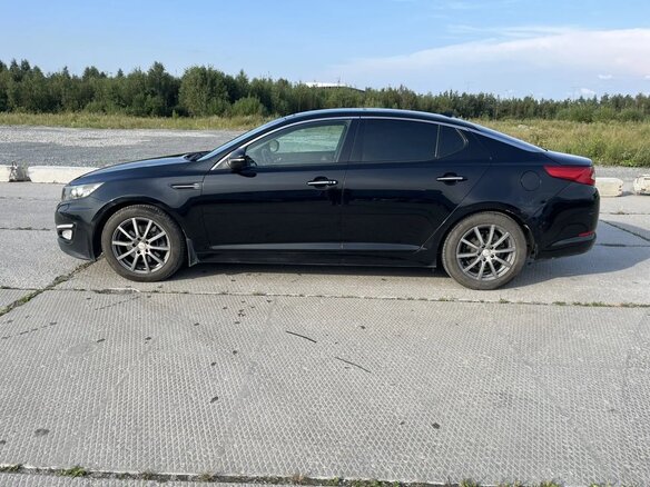2013 Kia Optima III, чёрный - вид 3