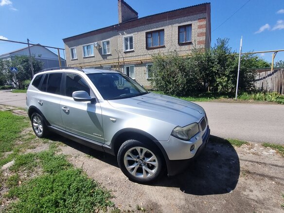 2009 BMW X3 25i I (E83) Рестайлинг, серебристый, 950000 рублей - вид 2