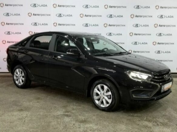 2026 Lada (ВАЗ) Vesta I Рестайлинг (NG), чёрный, 1855000 рублей - вид 1