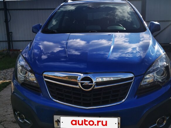2013 Opel Mokka I, синий, 1200000 рублей - вид 1